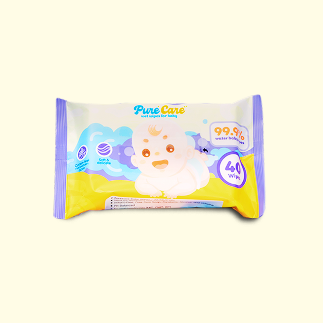 Purecare Baby Wipes (40 sheets)