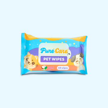 Purecare Pet Wipes (40 sheets)