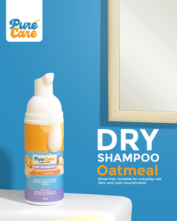 PureCare Happy Tails Oatmeal Dry Shampoo